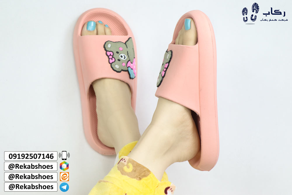 دمپایی زنانه جدید مدل ملودی توت فرنگی