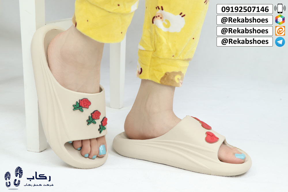 قیمت دمپایی زنانه مدل سه گل