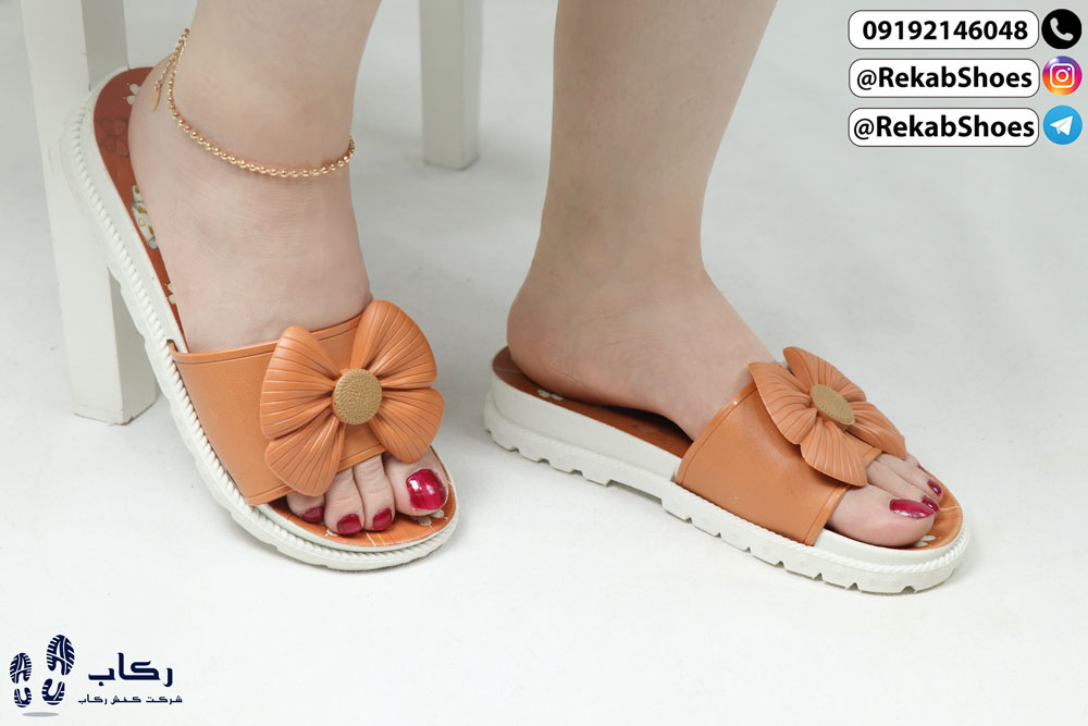 قیمت دمپایی پلاستیکی ارزان عمده مدل ارغوان