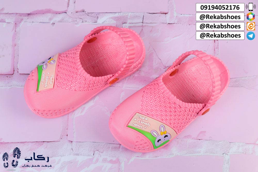 دمپایی بچگانه جلو بسته مدل اوزاکا لینا