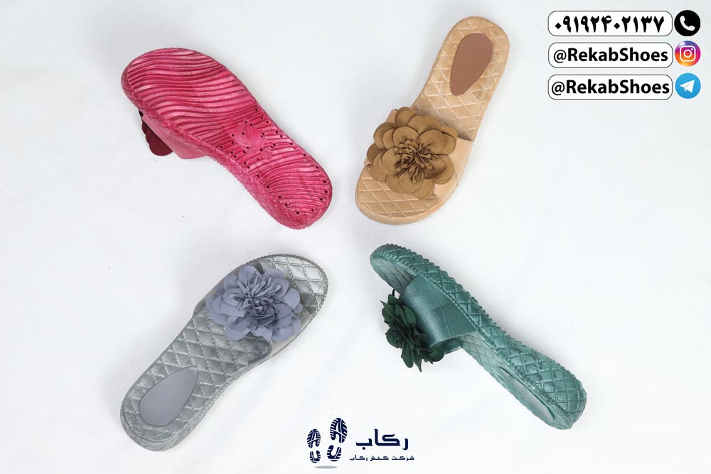 قیمت دمپایی زنانه پلاستیکی مدل ارکیده