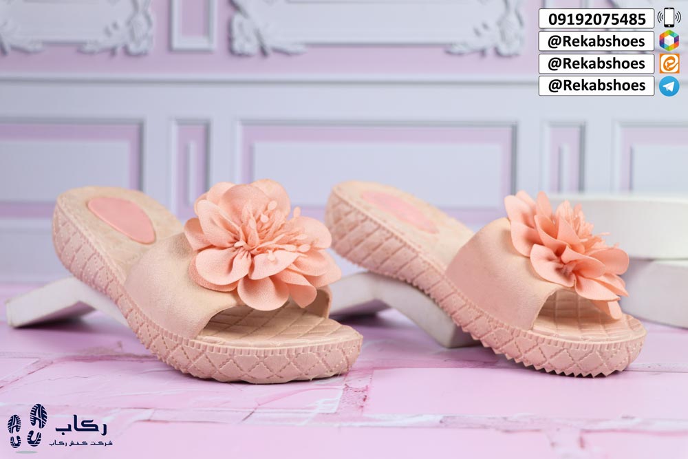 قیمت دمپایی دخترانه شیک مدل ارکیده