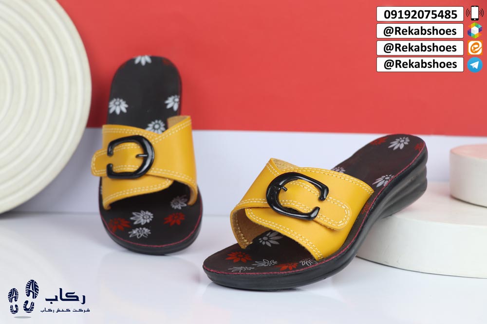 دمپایی دخترانه عمده مدل مژگان