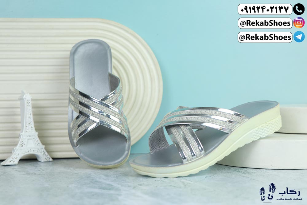 دمپایی دخترانه شیک مدل جلوه