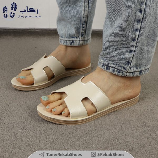 خرید دمپایی زنانه طبی مدل هرمس کد 2
