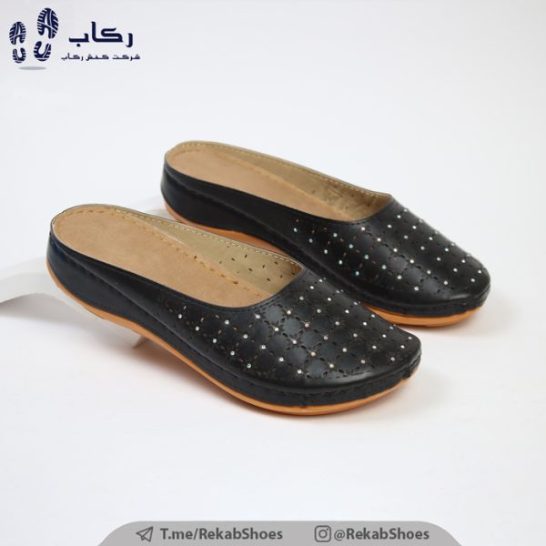 خرید دمپایی جلو بسته زنانه مدل آرزو