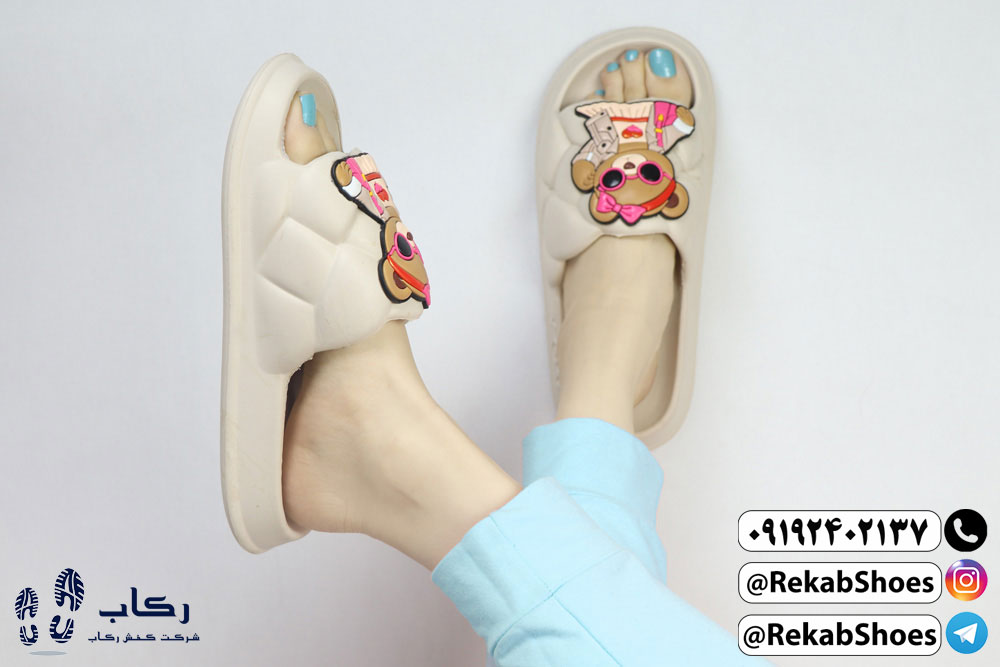 قیمت دمپایی زنانه پلاستیکی مدل خرس با کلاس