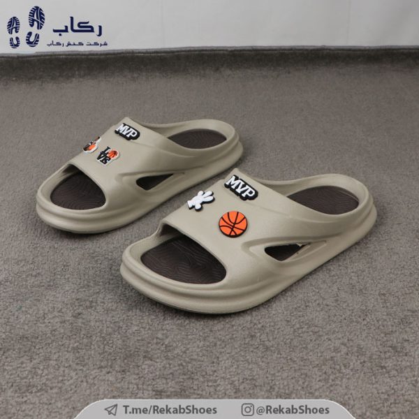 خرید دمپایی مردانه پلاستیکی مدل بسکتبال