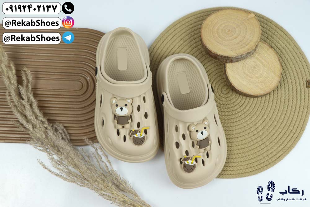 خرید کراکس دخترانه مدل خرسی