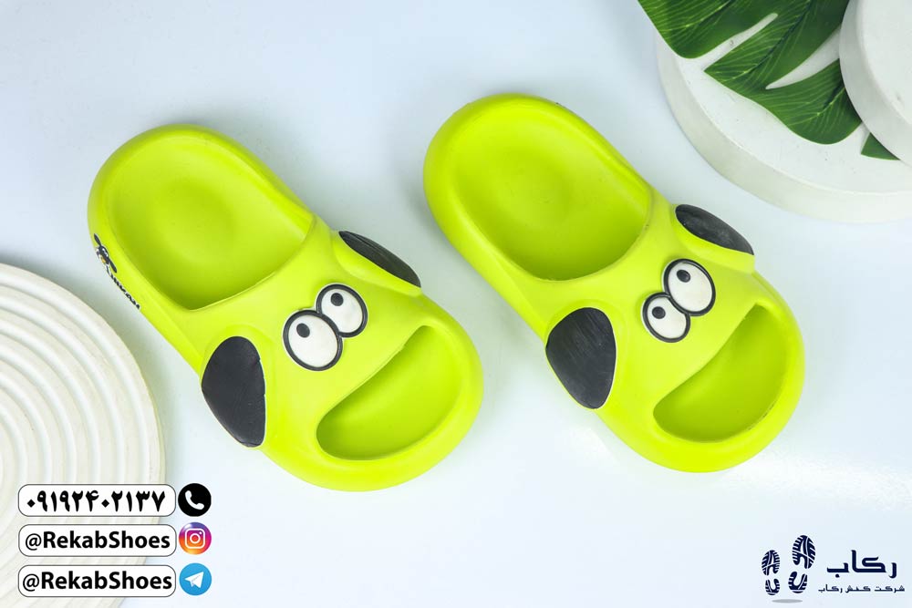 دمپایی فانتزی بچگانه مدل شان