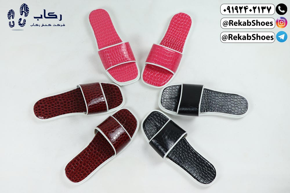 قیمت دمپایی زنانه پلاستیکی مدل امگا تمام چرم