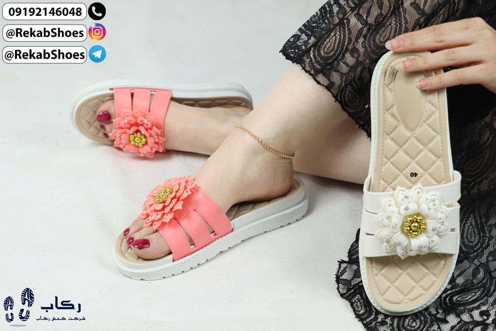 دمپایی زنانه ارزان قیمت مدل گیسو