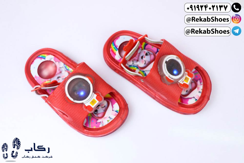 دمپایی چراغدار عروسکی مدل دایان