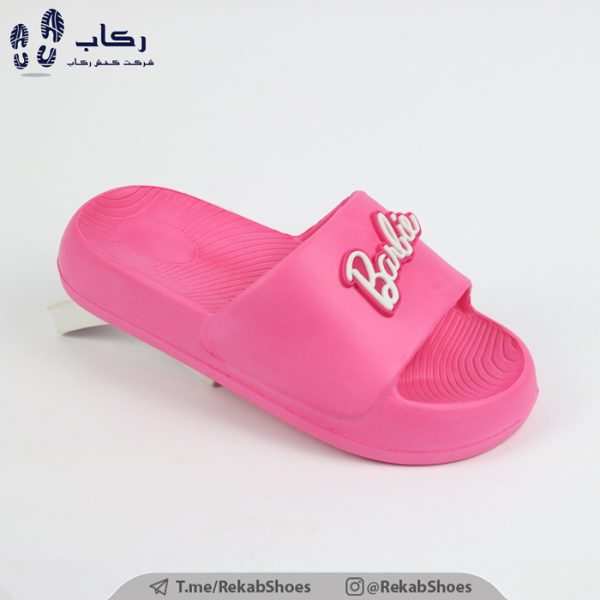 خرید دمپایی پلاستیکی زنانه مدل باربی
