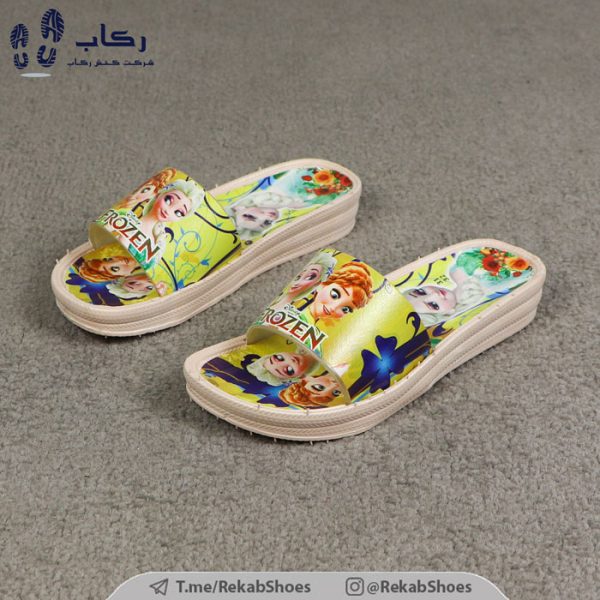 خرید دمپایی دخترانه فانتزی مدل فلور