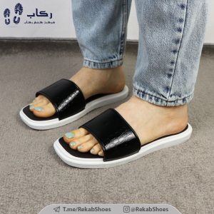 قیمت عمده دمپایی پلاستیکی مدل امگا کف ساده