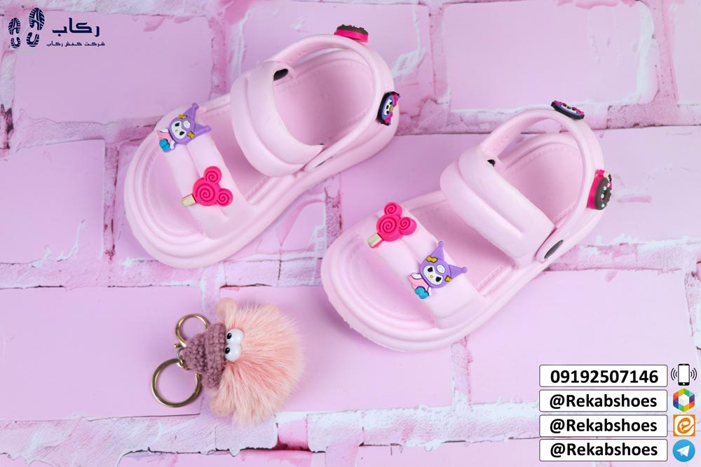 خرید دمپایی دخترانه فانتزی مدل درسا