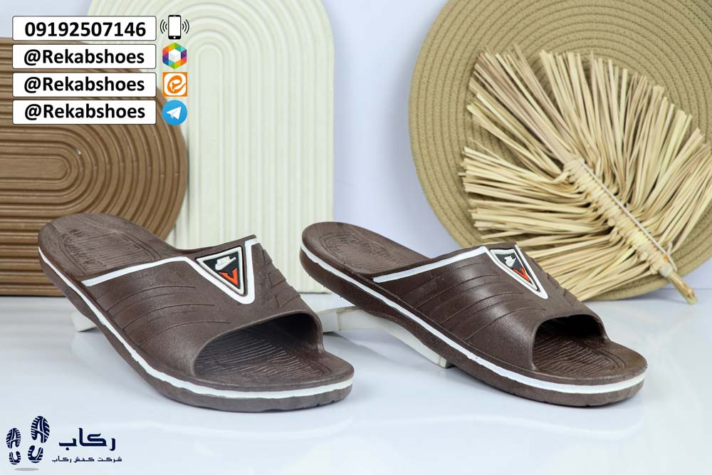 قیمت دمپایی پلاستیکی ارزان عمده مدل شاهین نایک