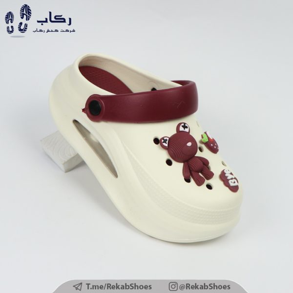 خرید عمده دمپایی کراکس مدل تدی