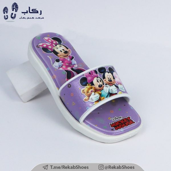 قیمت دمپایی دخترانه مدل عروسکی دیزنی