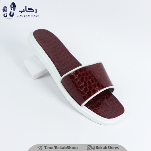 خرید دمپایی روفرشی زنانه مدل امگا تمام چرم