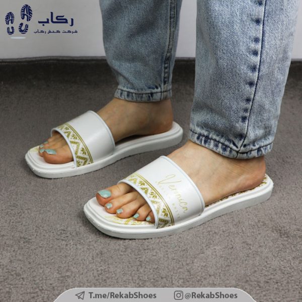 خرید عمده دمپایی پلاستیکی مدل نگار کد 103