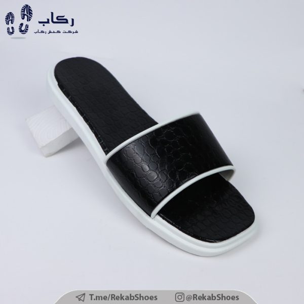 خرید دمپایی زنانه مدل امگا تمام چرم