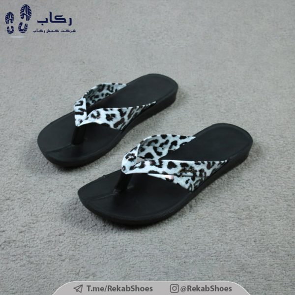 خرید دمپایی انگشتی زنانه مدل پلنگی کد C6