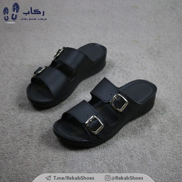 قیمت دمپایی زنانه طبی مدل هانا سگک دار