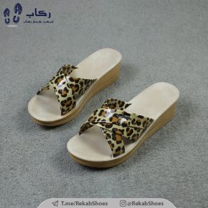 قیمت دمپایی طبی عمده مدل پلنگی کد A3
