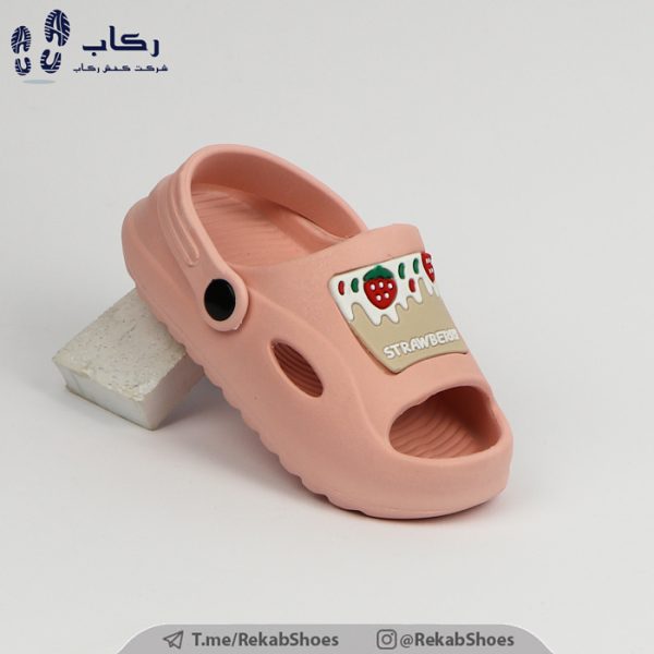 دمپایی بچگانه ترند مدل تاتی توت فرنگی