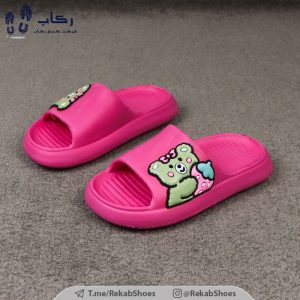 دمپایی زنانه پلاستیکی: مدل ملودی توت فرنگی