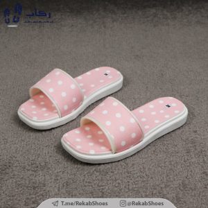دمپایی دخترانه پلاستیکی مدل توپی
