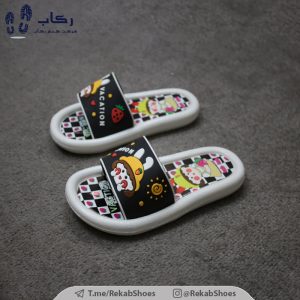 خرید دمپایی بچگانه مدل توت فرنگی