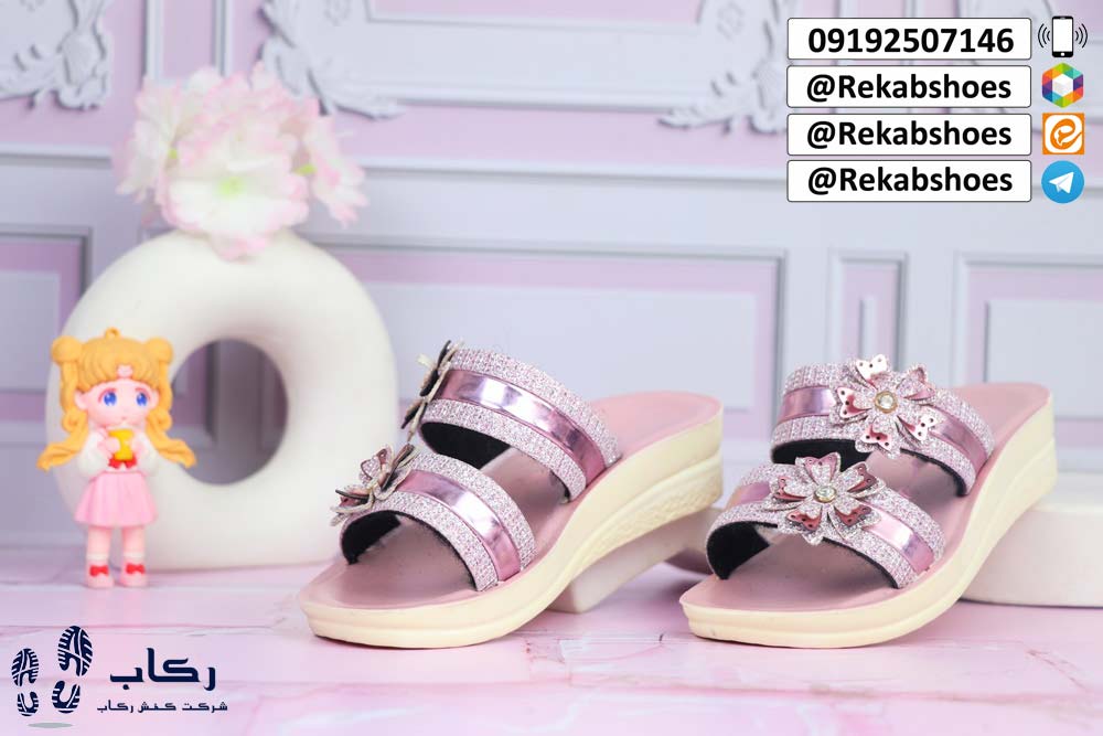 قیمت دمپایی دخترانه مدل رها