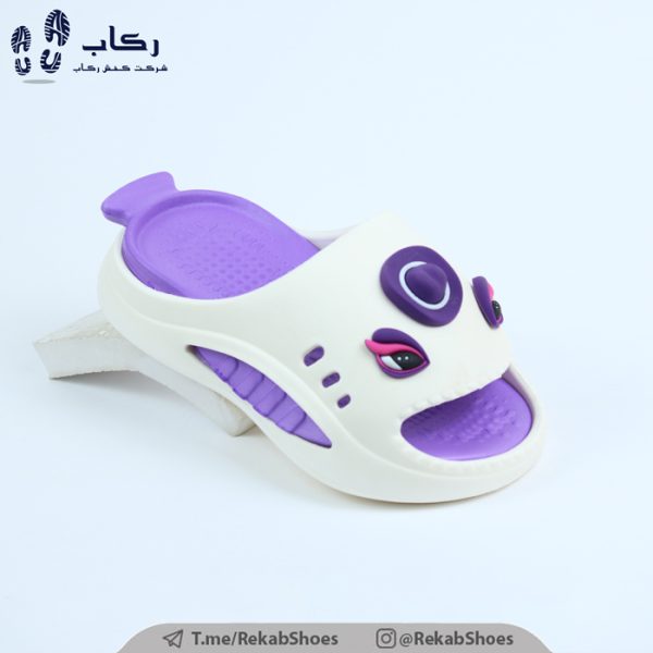 خرید دمپایی دخترانه پلاستیکی مدل دریا