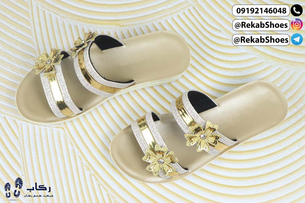 دمپایی دخترانه شیک مدل رها