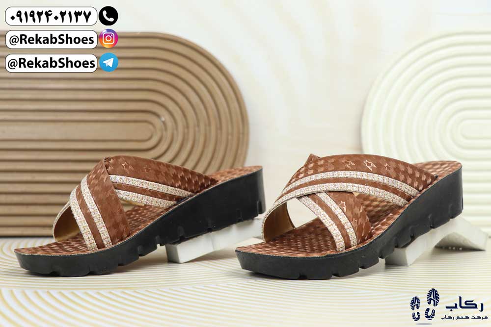 خرید دمپایی مجلسی دخترانه مدل یاس کد 103