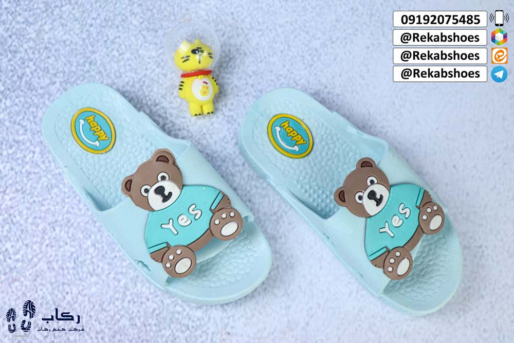 قیمت دمپایی بچگانه پلاستیکی مدل توپولی