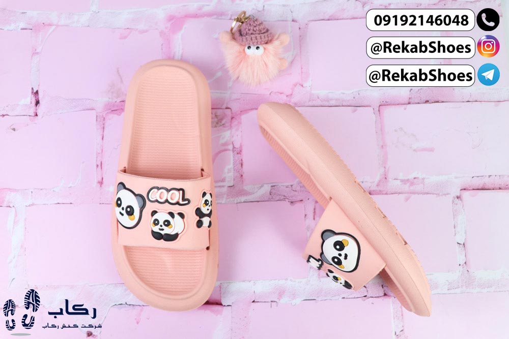 دمپایی دخترانه جدیدمدل پاندا