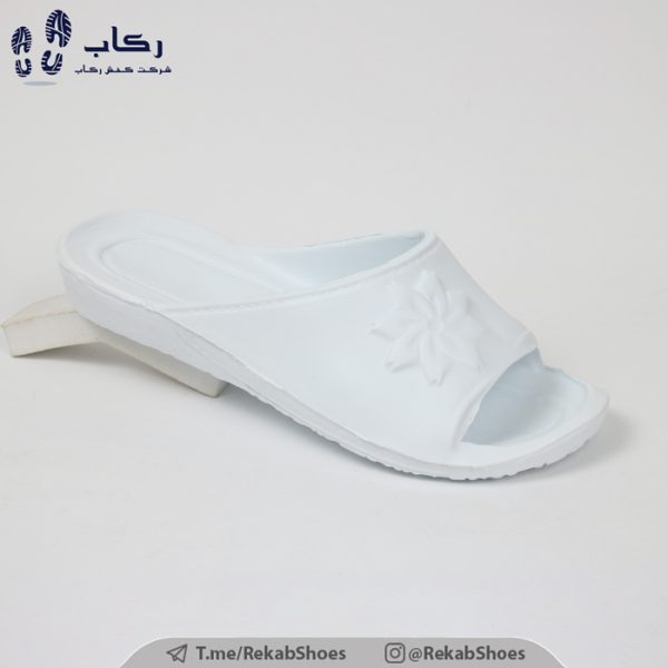 خرید دمپایی بیمارستانی زنانه مدل ماه گل