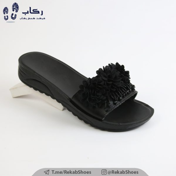 خرید دمپایی زنانه روفرشی مدل بهار گلدار