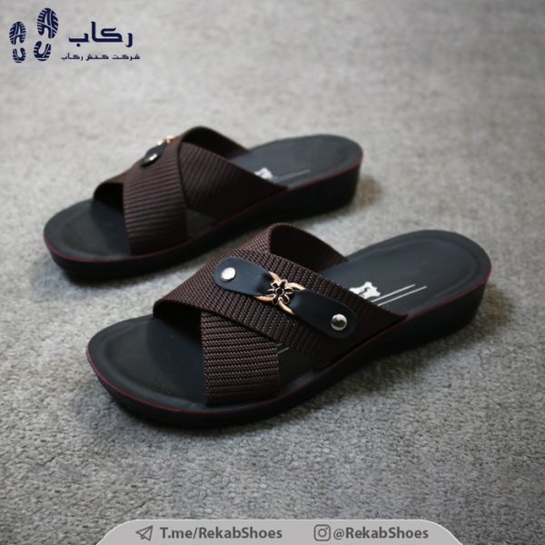 خرید دمپایی زنانه عمده مدل برند نگینی