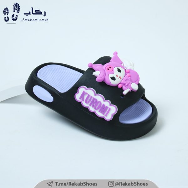 خرید دمپایی دخترانه پلاستیکی مدل شوکومی