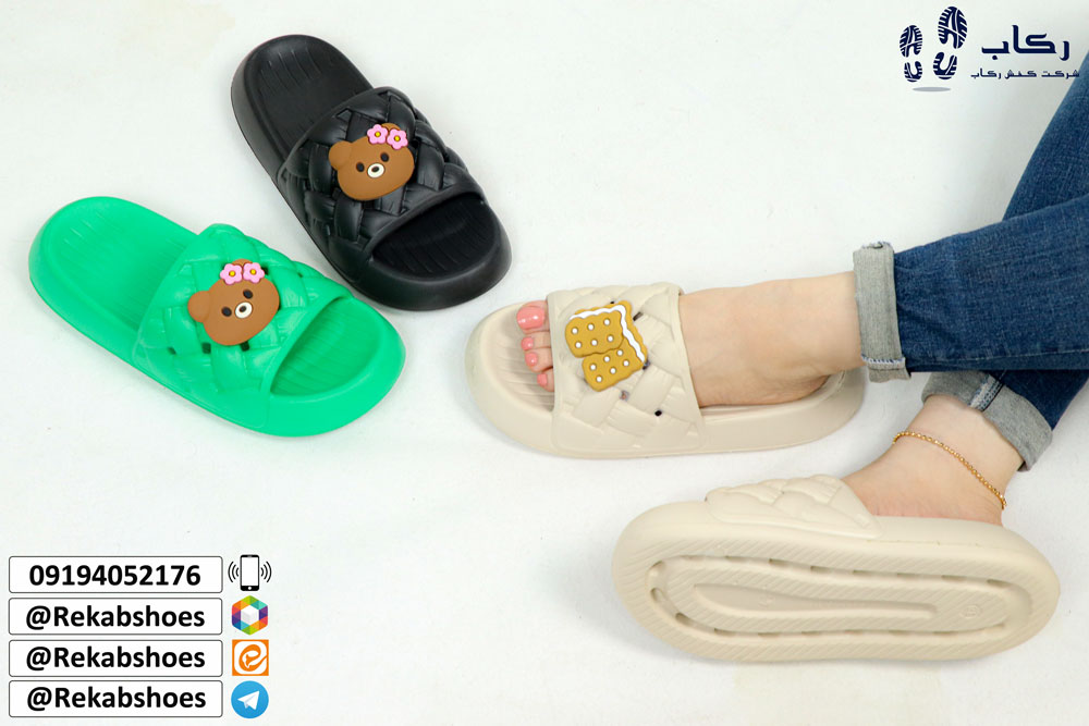 قیمت دمپایی پلاستیکی زنانه مدل ژینا خرسی