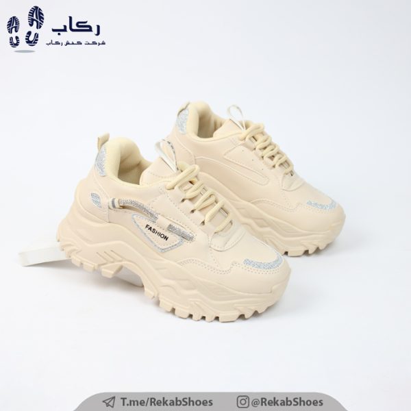 خرید کتونی دخترانه مدل اسپرت خطی