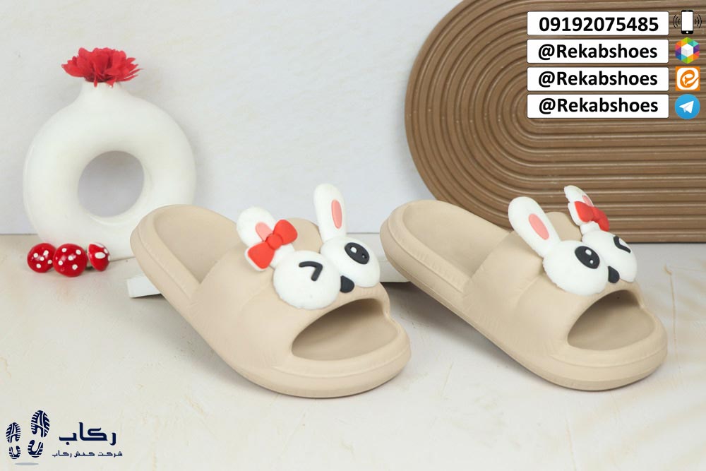 خرید دمپایی دخترانه فانتزی مدل رونا