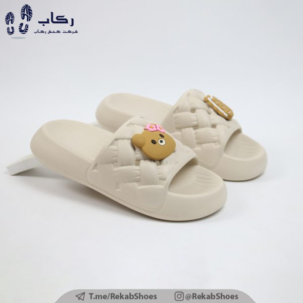 خرید دمپایی زنانه فانتزی مدل ژینا خرسی