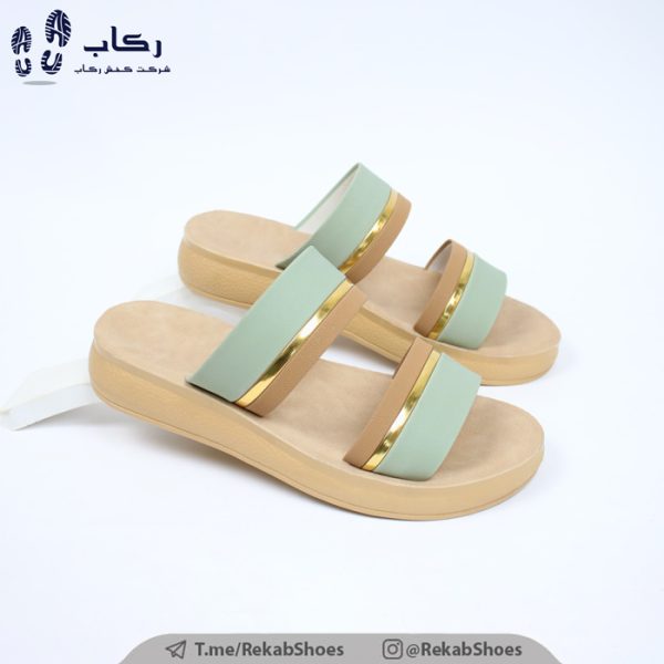 خرید دمپایی زنانه شیک مدل سوین زنانه امید