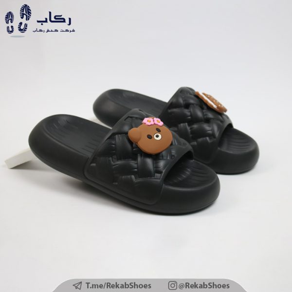 خرید دمپایی زنانه پلاستیکی مدل ژینا خرسی
